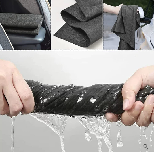Microfiber Cleaning Cloths Scratch-Free & Streak-Free Set of 5