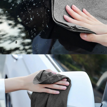 Microfiber Cleaning Cloths Streak-Free Highly Absorbent Set of 5