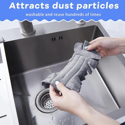 Microfiber Cleaning Pads Soft Loop Machine Washable 5-Pack