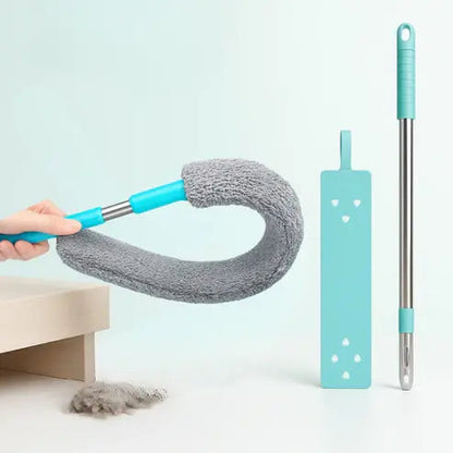 Microfiber Duster Extendable Stainless Steel Handle Machine-Washable Covers