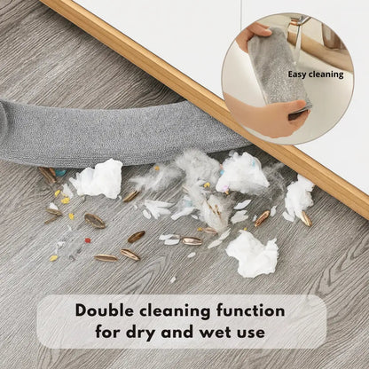 Microfiber Duster Extendable Stainless Steel Handle Machine-Washable Covers