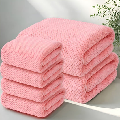 Microfiber Towel Set Ultra-Absorbent & Quick-Drying Six-Piece