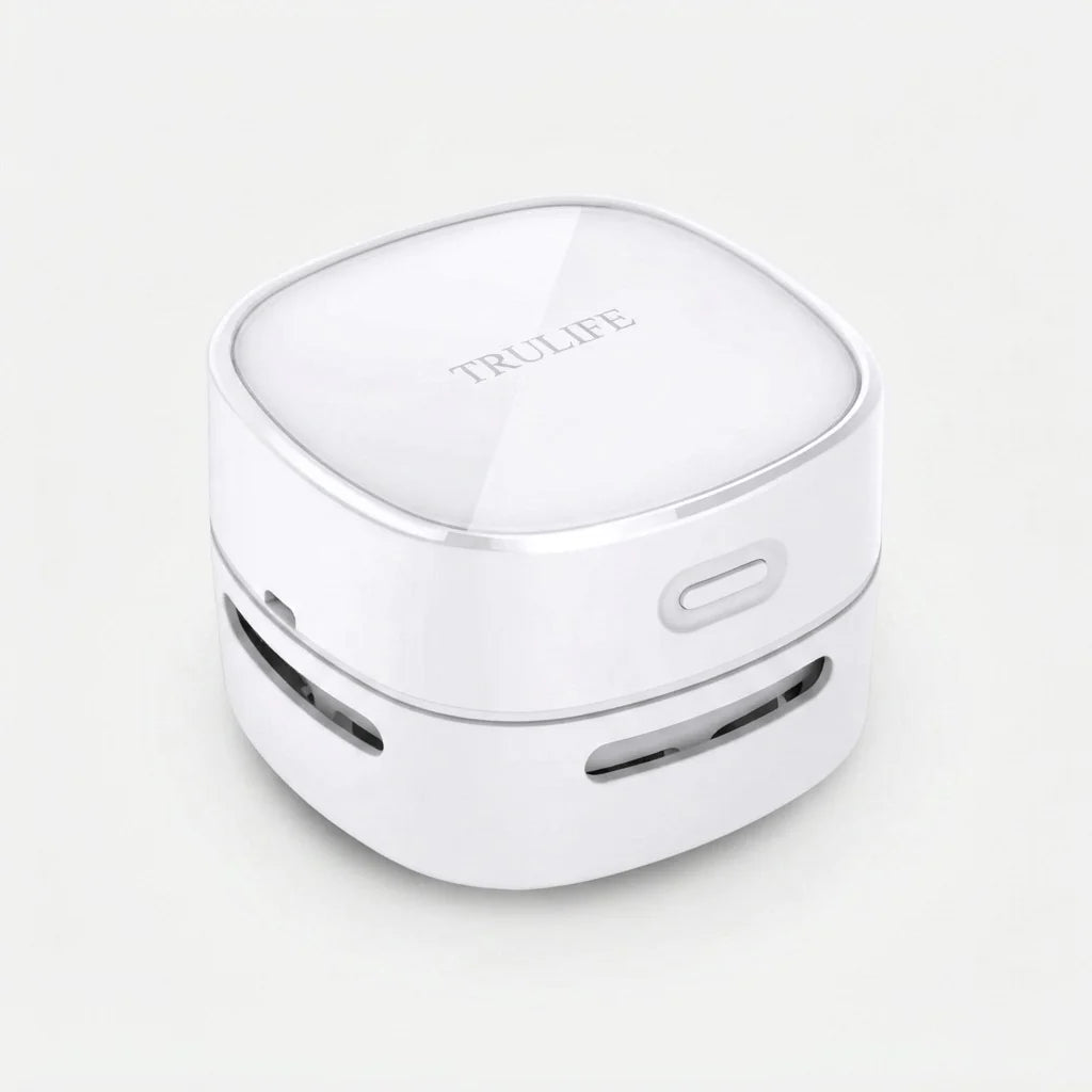 Mini Desktop Vacuum 360° Suction Cordless Quiet