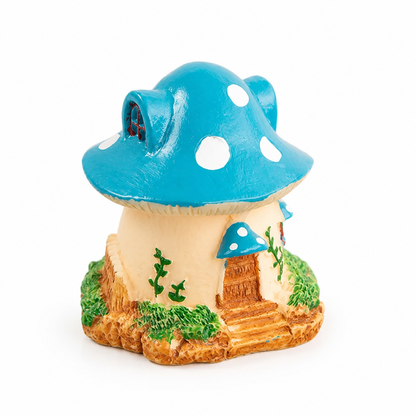 Mini Garden Ornament Hand-Painted Weather-Resistant Resin Indoor & Outdoor