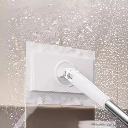 Mini Mop 360° Rotating Push-Eject Cloth Wall Mount