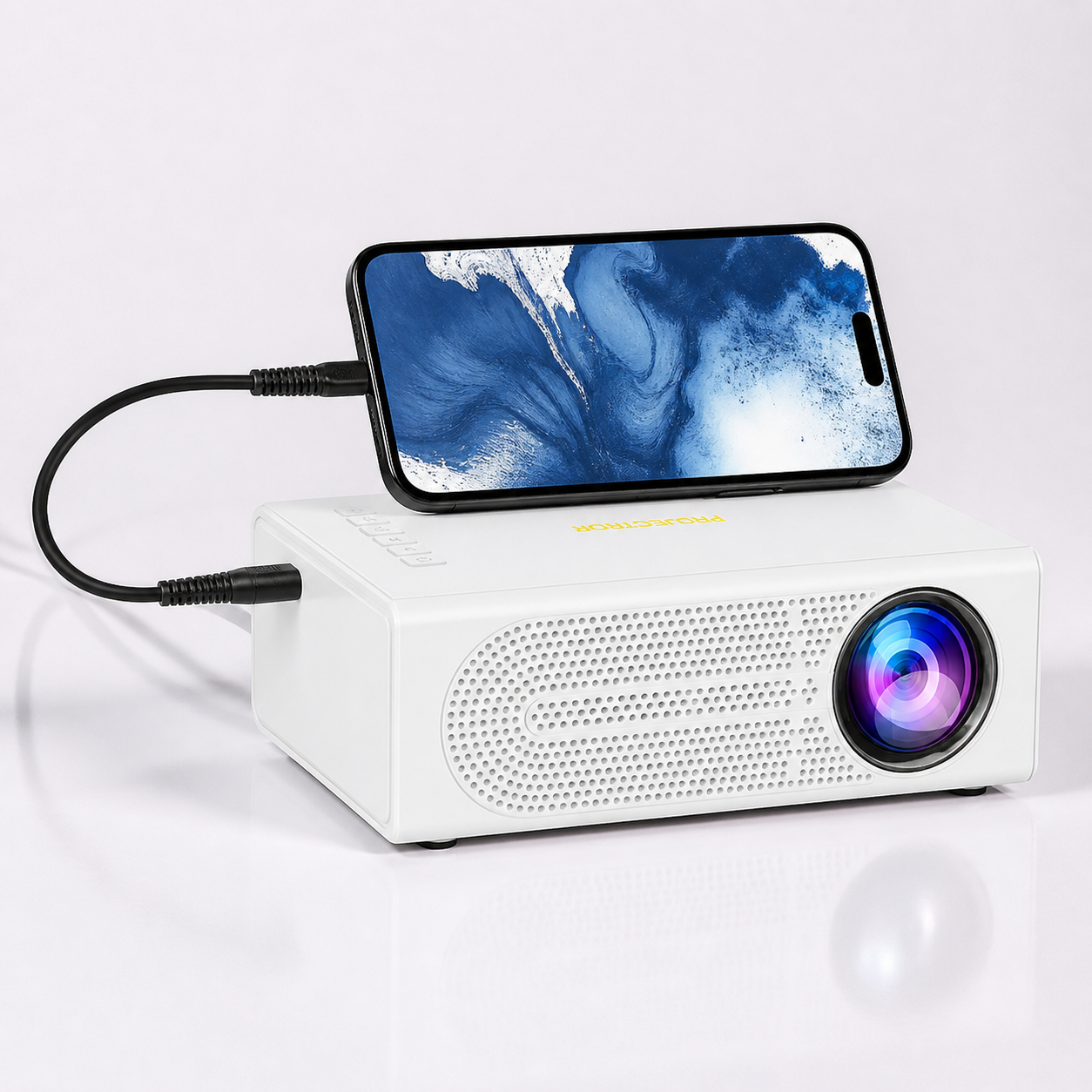 Mini Projector 720p HD USB Connectivity