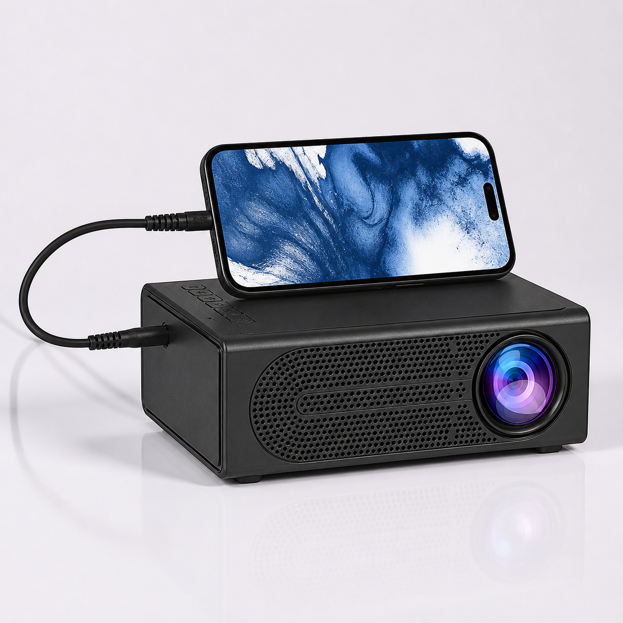 Mini Projector 720p HD USB Connectivity