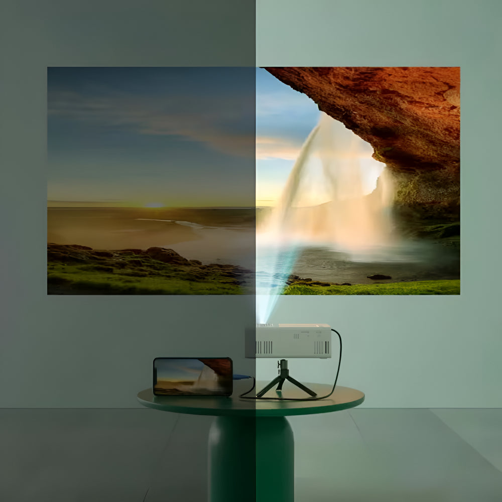 Mini Projector 720p HD USB Connectivity