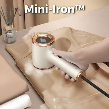 Mini Steam Iron Two-In-One Titanium Soleplate