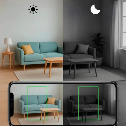 Mini WiFi Camera 1080P Night Vision Wide-Angle