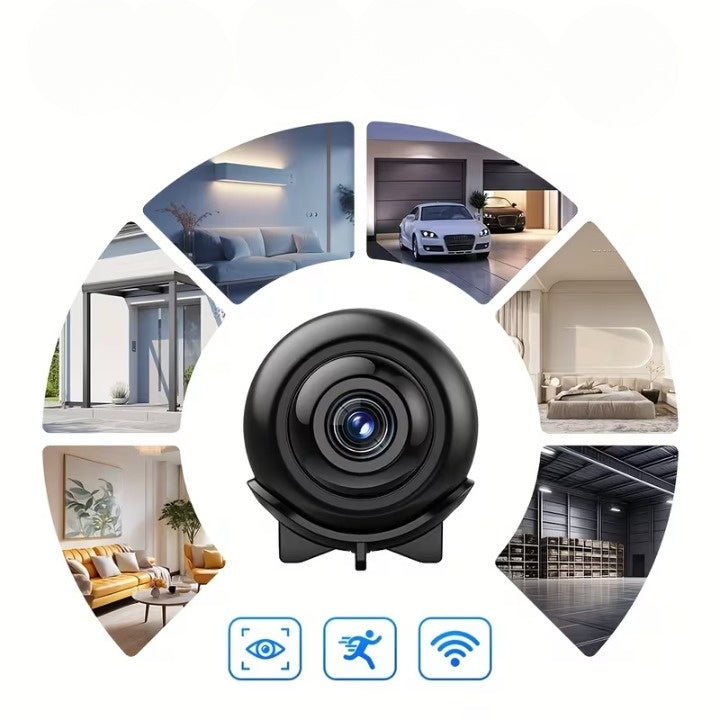 Mini WiFi Camera 1080P Night Vision Wide-Angle