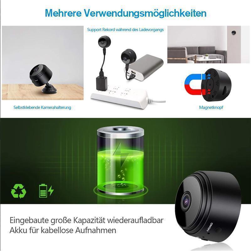 Mini WiFi Camera 150° Wide Angle Night Vision