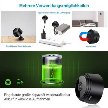 Mini WiFi Camera 150° Wide Angle Night Vision