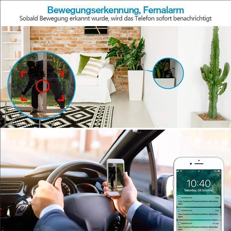 Mini WiFi Camera 150° Wide Angle Night Vision