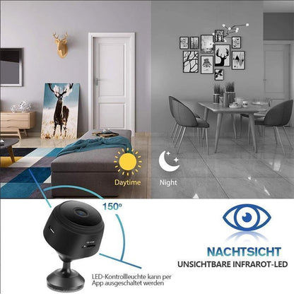 Mini WiFi Camera 150° Wide Angle Night Vision