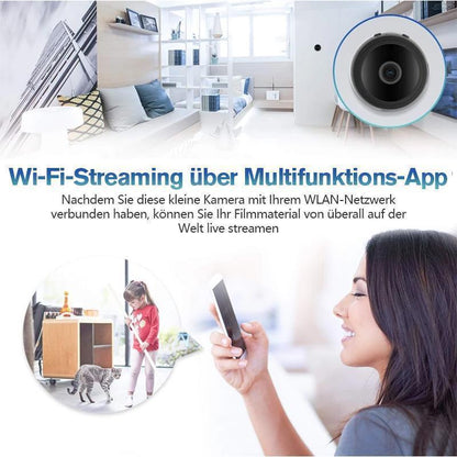 Mini WiFi Camera 150° Wide Angle Night Vision
