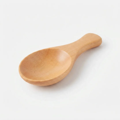 Mini Wooden Spoon Short Handle & Heat-Resistant