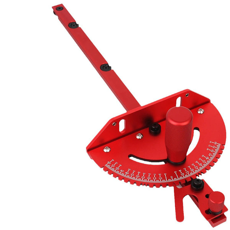 Miter Gauge Adjustable 0–60° Anodized Aluminum
