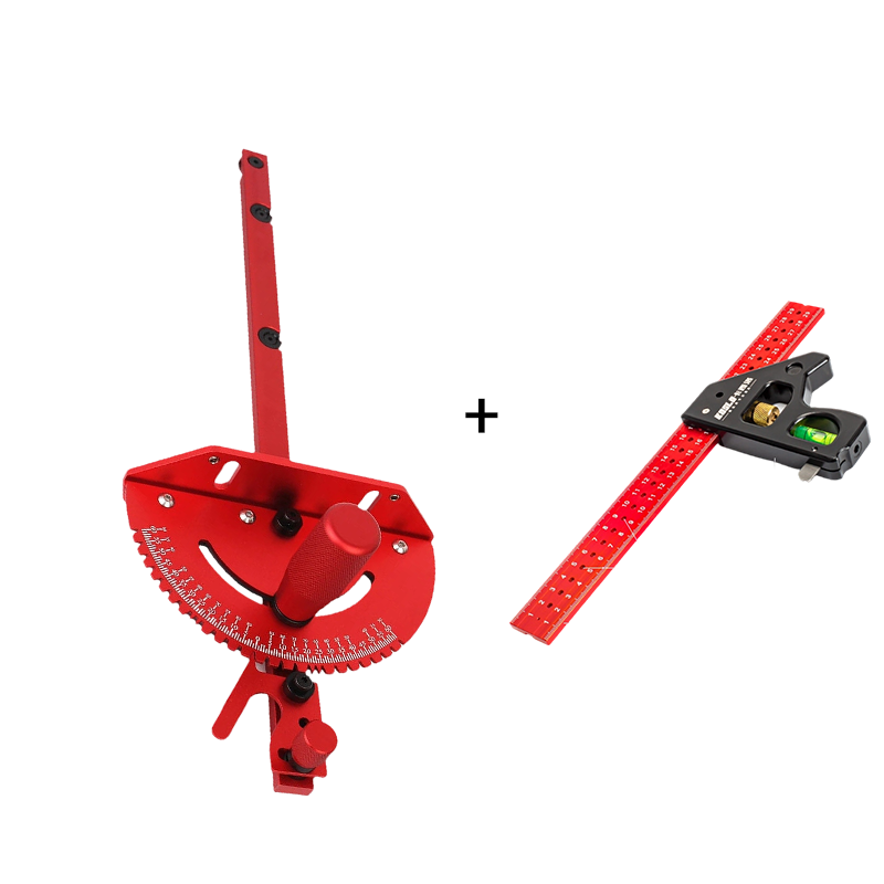 Miter Gauge Adjustable 0–60° Anodized Aluminum