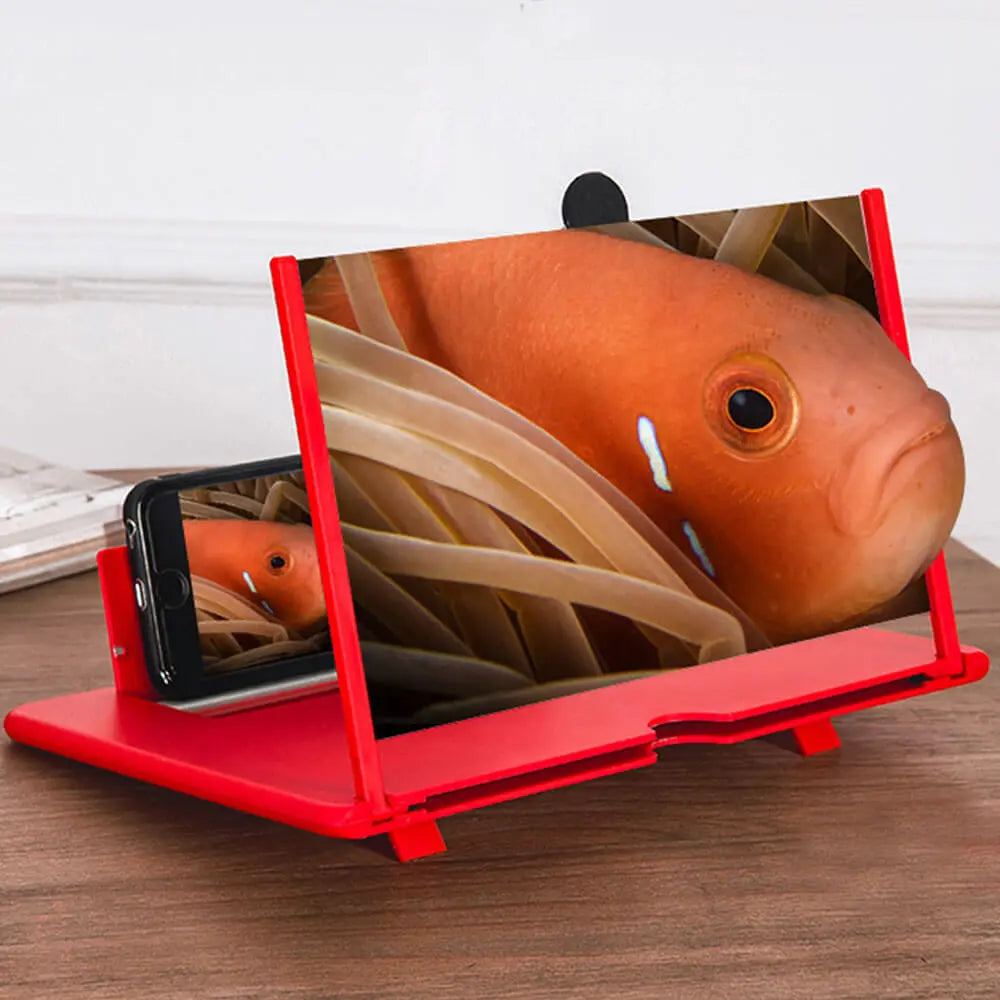 Mobile Screen Magnifier Foldable Hands-Free Stand 30cm