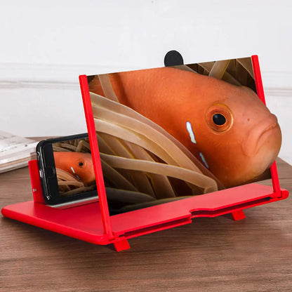 Mobile Screen Magnifier Foldable Hands-Free Stand 30cm