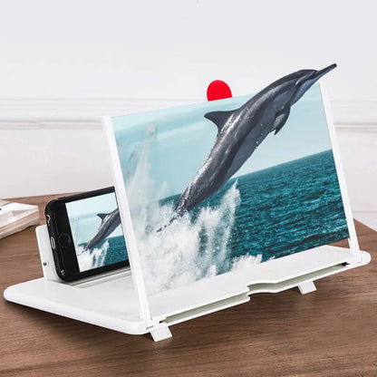 Mobile Screen Magnifier Foldable Hands-Free Stand 30cm