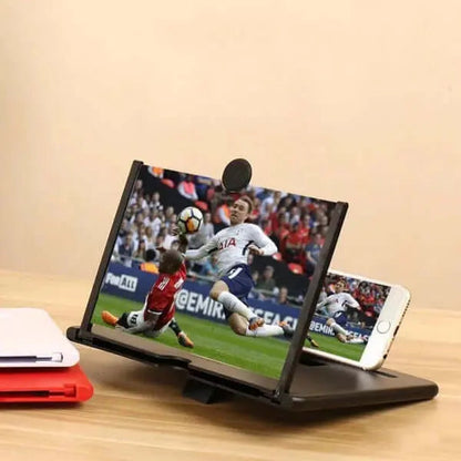 Mobile Screen Magnifier Foldable Hands-Free Stand 30cm