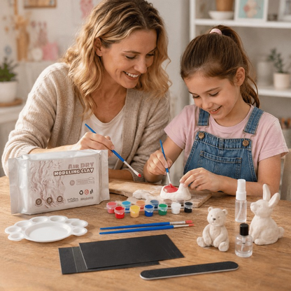 Modeling Clay Set Air-Dry Kaolin Complete Kit