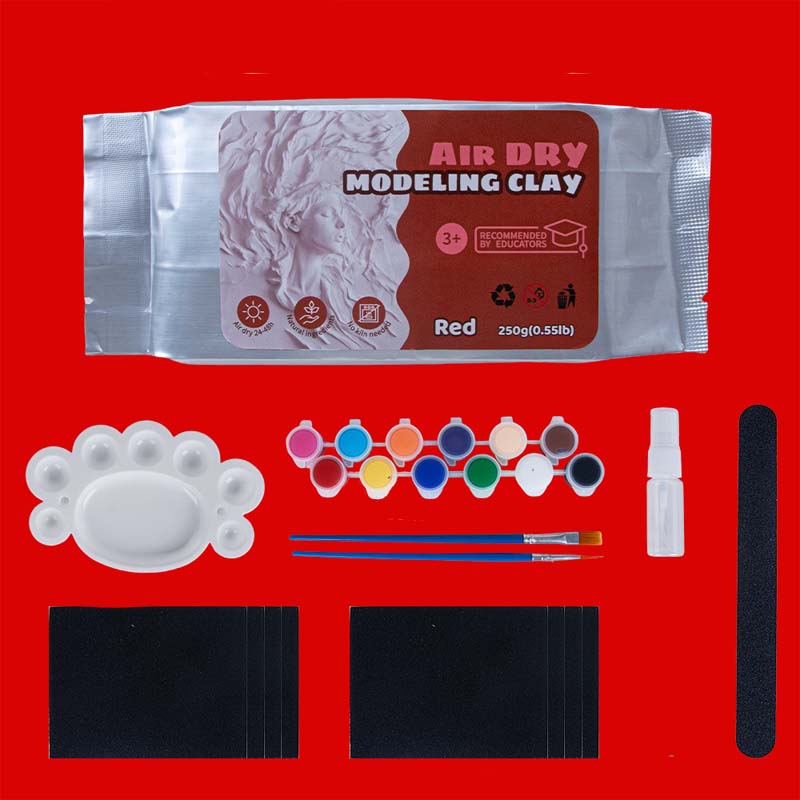 Modeling Clay Set Air-Dry Kaolin Complete Kit