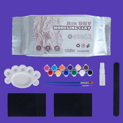Modeling Clay Set Air-Dry Kaolin Complete Kit