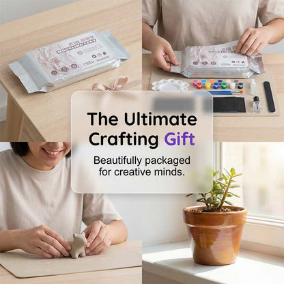 Modeling Clay Set Air-Dry Kaolin Complete Kit