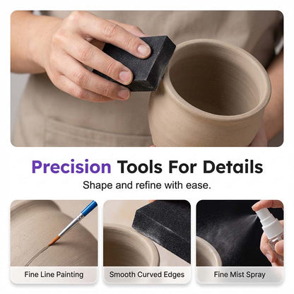 Modeling Clay Set Air-Dry Kaolin Complete Kit