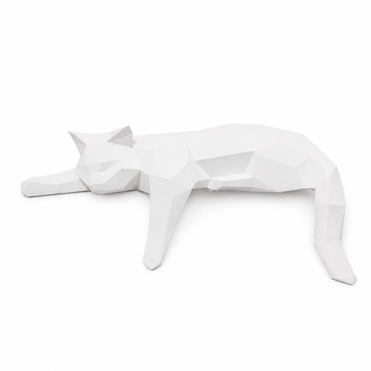 Modern Minimalist Sculptural Tabletop Cat Figurine