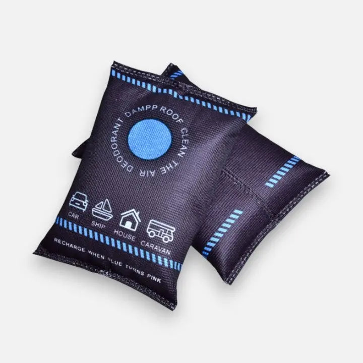 Moisture Absorber Bags Silica Gel Reusable Set of 2