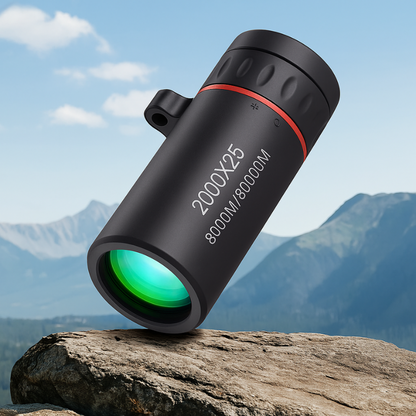 Monocular Telescope 2000x25 HD Phone Holder