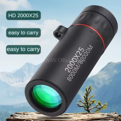 Monocular Telescope 2000x25 HD Phone Holder