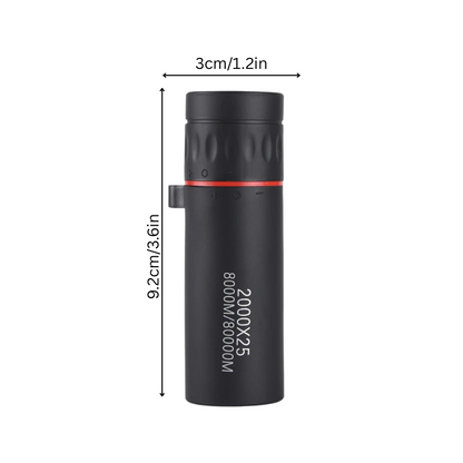 Monocular Telescope 2000x25 HD Phone Holder