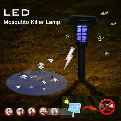 Mosquito Lamp Solar Dual UV & White Light
