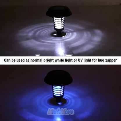 Mosquito Lamp Solar Dual UV & White Light