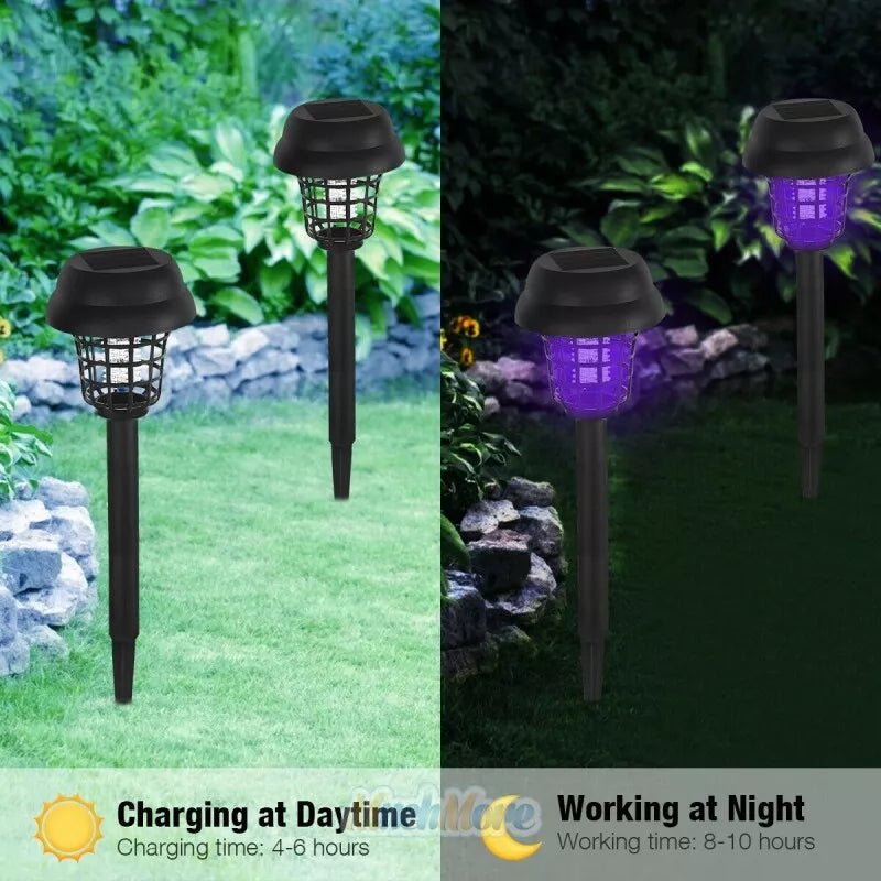Mosquito Lamp Solar Dual UV & White Light