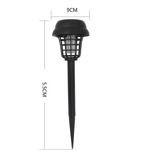 Mosquito Lamp Solar-Powered UV & White Light Weatherproof