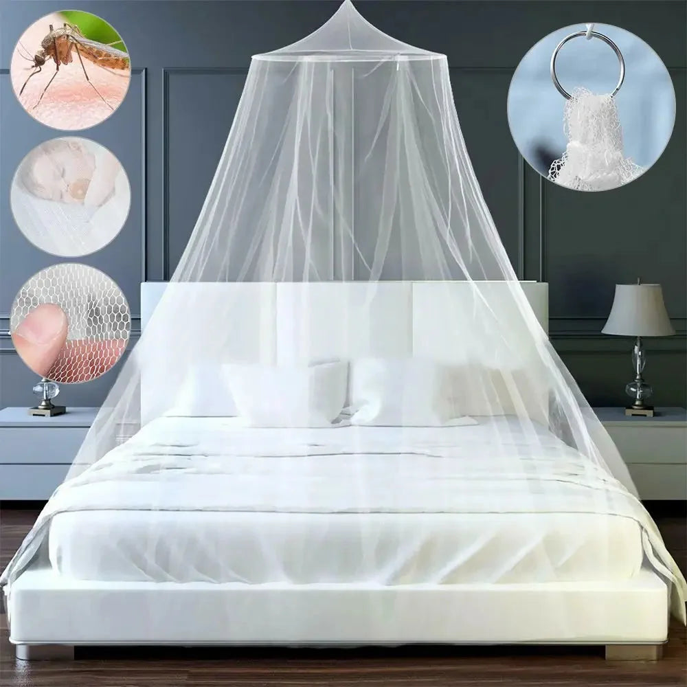 Mosquito Net Canopy Conical Dome Polyester Mesh