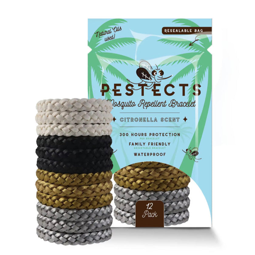 Mosquito Repellent Bracelet Waterproof Silicone Up To 300 Hours