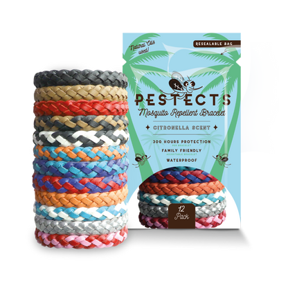 Mosquito Repellent Bracelet Waterproof Silicone Up To 300 Hours