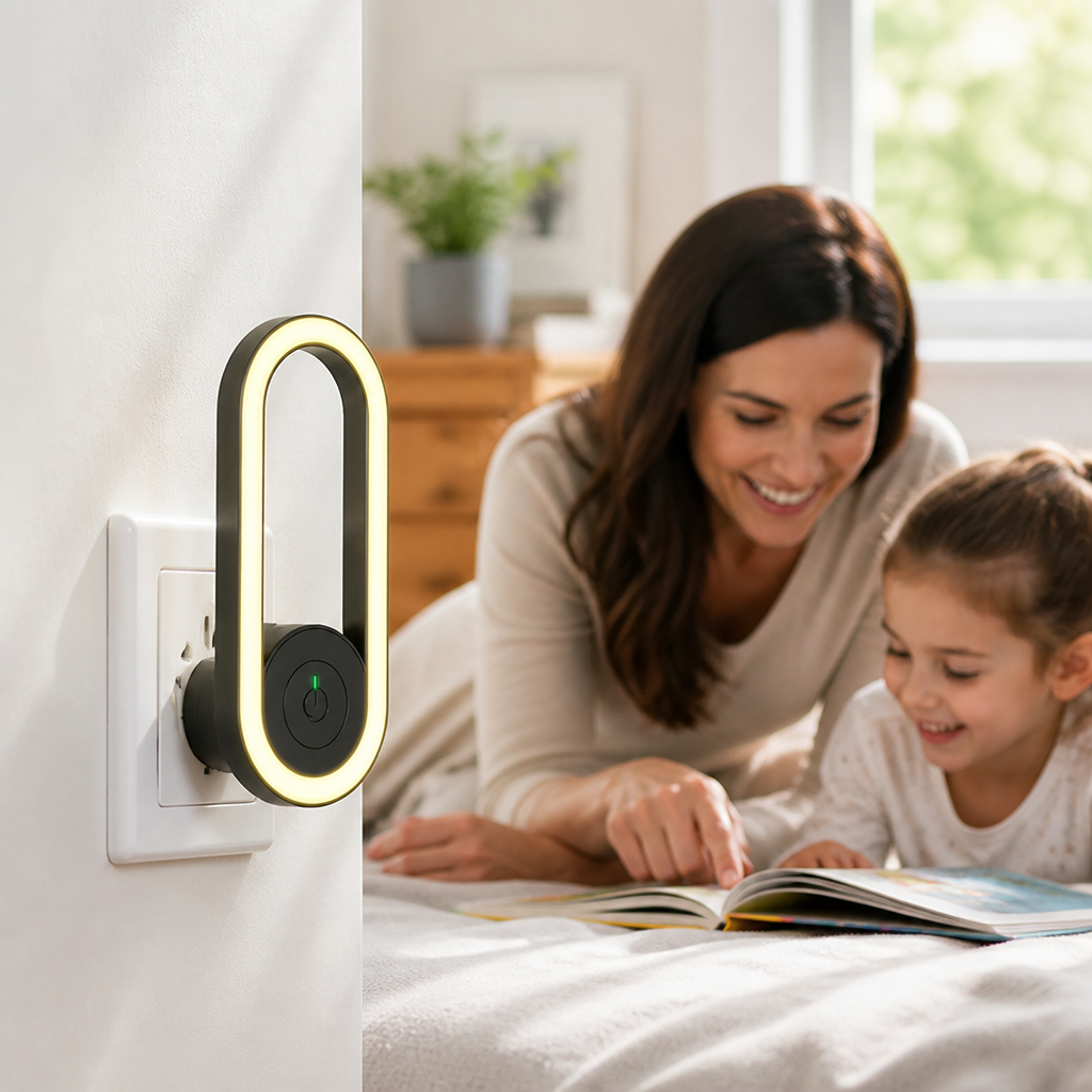 Mosquito Repeller Ultrasonic 360° Coverage Silent & Chemical-Free