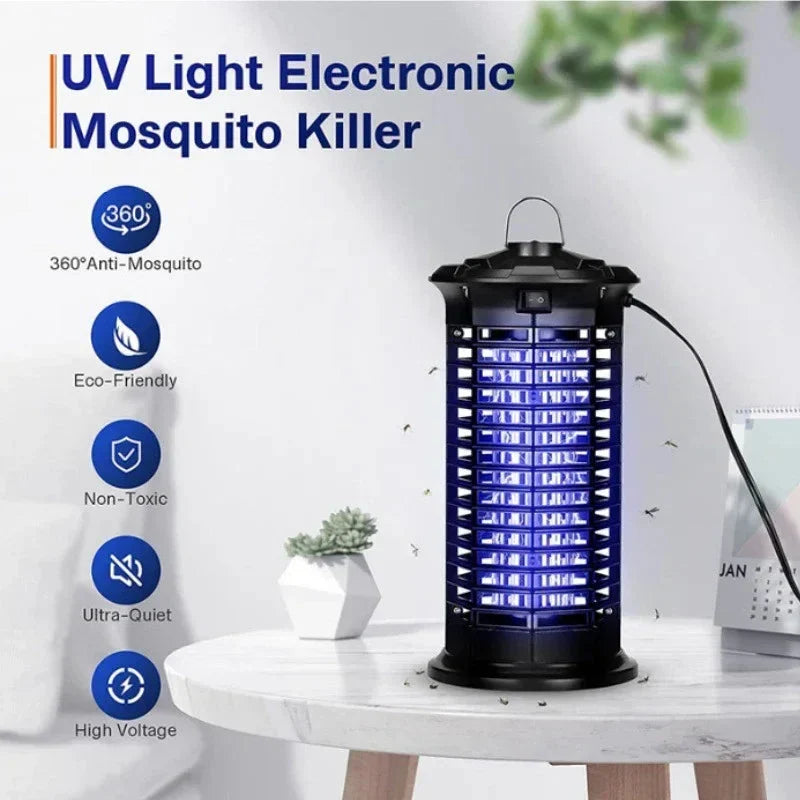 Mosquito Trap 360° UV LED Ultra-Quiet & Portable