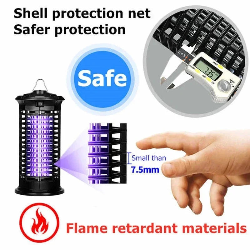 Mosquito Trap 360° UV LED Ultra-Quiet & Portable