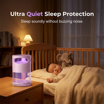 Mosquito Trap Lamp UV Light Silent Fan Chemical-Free