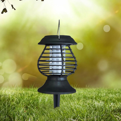 Mosquito Trap Solar-Powered UV Light Weatherproof