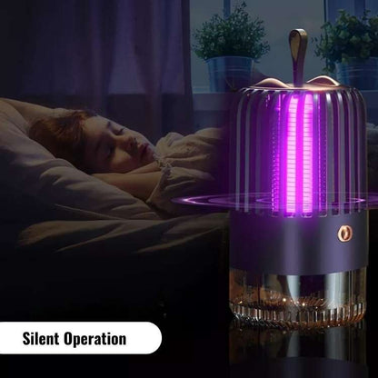 Mosquito Trap UV Light Chemical-Free Rechargeable 12-Hour Battery